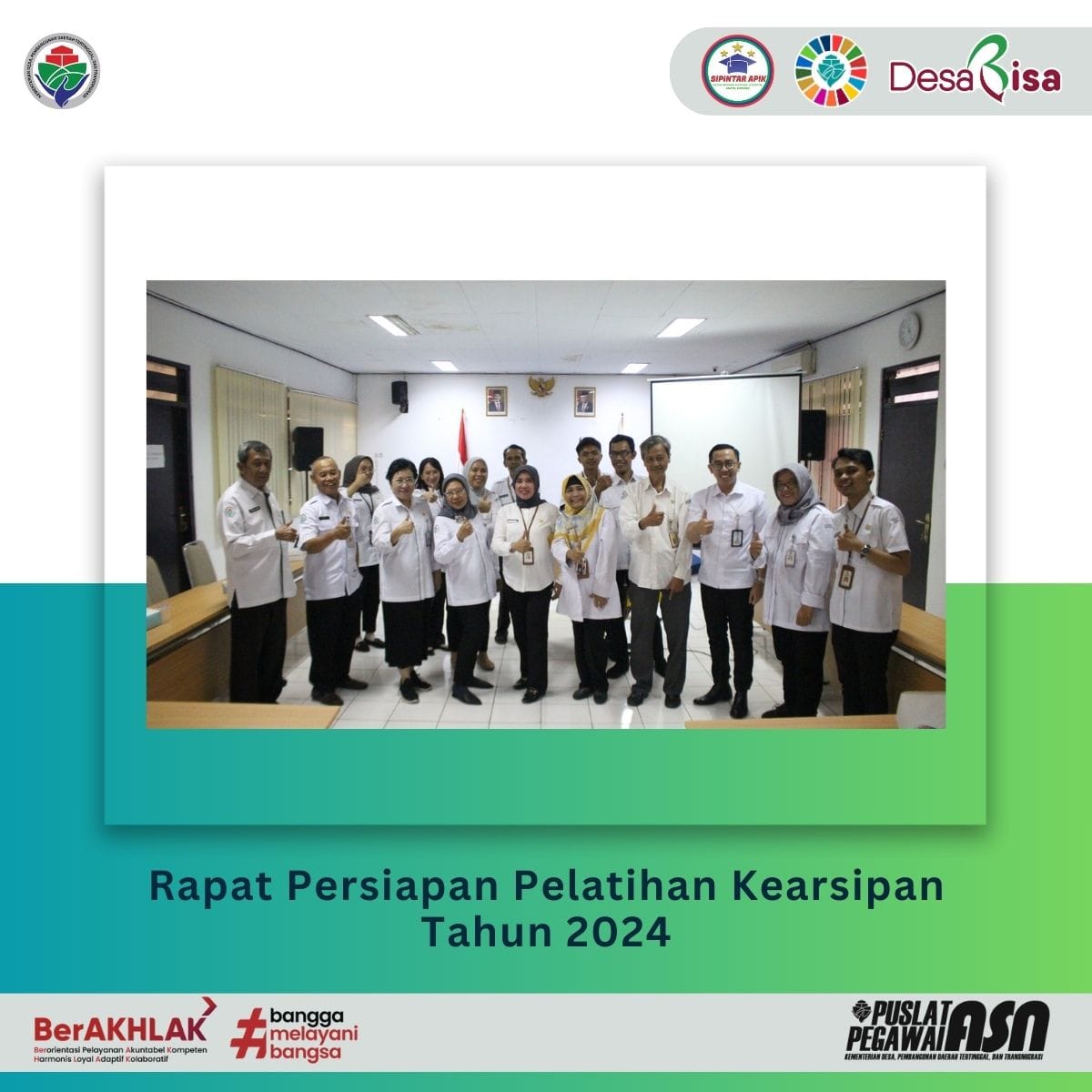 Rapat Persiapan Pelatihan Kear...